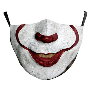 Horror Movie Character Face Mask