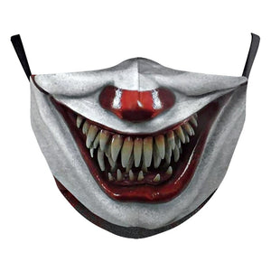 Horror Movie Character Face Mask