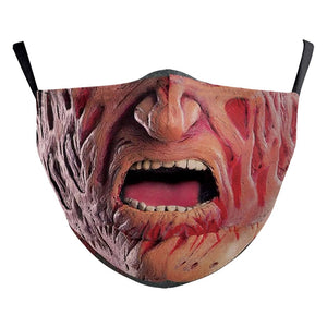 Horror Movie Character Face Mask