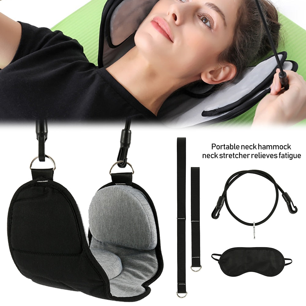 Portable Memory Foam Neck Hammock Set