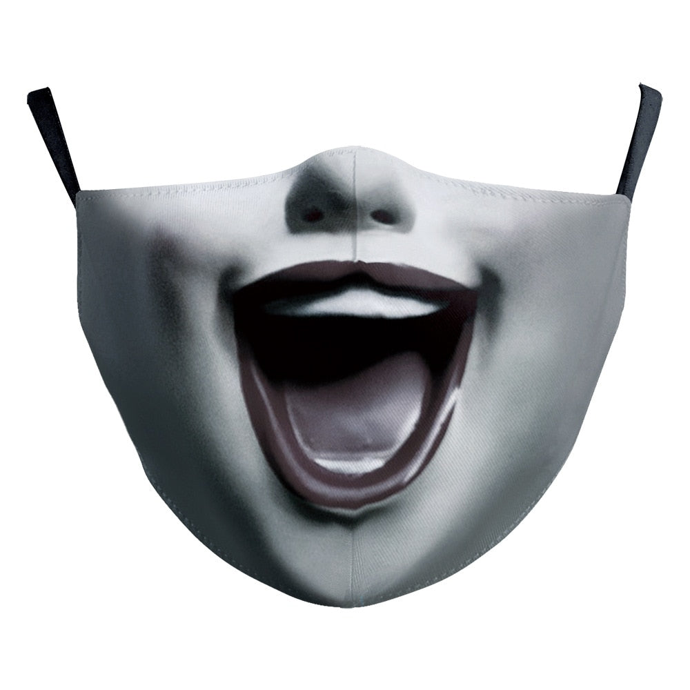 Horror Movie Character Face Mask